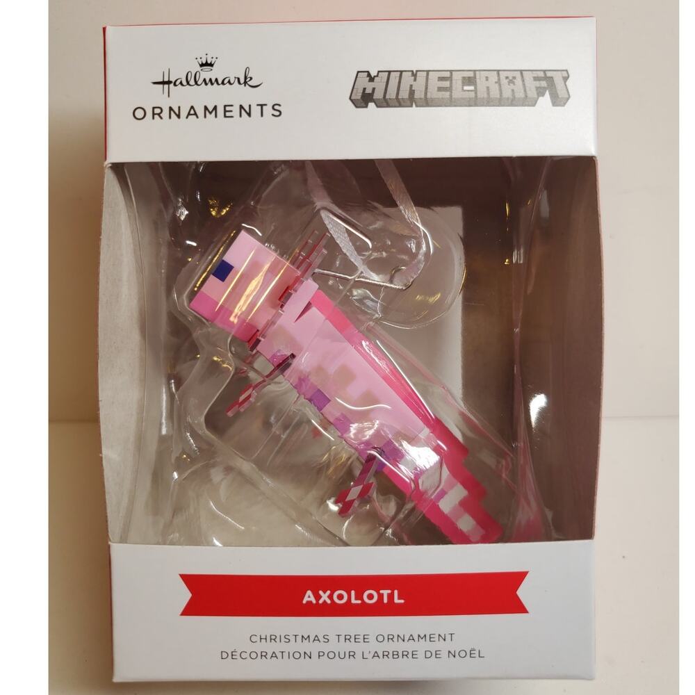 Hallmark Ornament - Minecraft - Axolotl